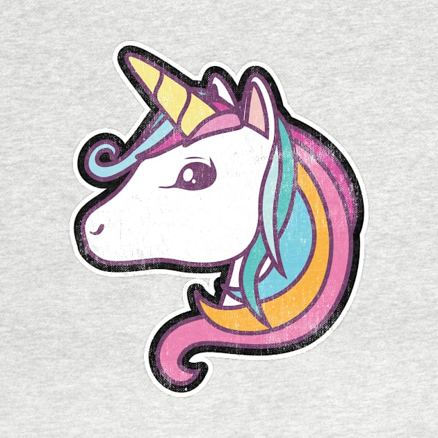 Happy Magic Fantasy Unicorn by mivpiv